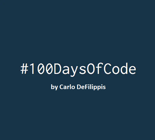 100 Days Of Code